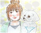 大人数OK！手描きの可愛い似顔絵を描きます 誕生日や記念日、長寿祝いにご家族にプレゼント イメージ10
