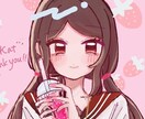 イラストをお描きします 可愛い女の子のバストアップイラストをお描き致します イメージ4