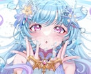 キラキラかわいいイラストを描きます 2週間以内のスピード納品可能！ イメージ1