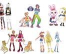 女の子のアイコンや立ち絵、イラスト制作します ポップ系やカッコイイ系の女の子を描けます! イメージ6