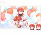 1枚絵やサムネ、グッズなど、様々なイラスト描きます あなたの魅力を引き出します！【Vtuber・MV・アイコン等 イメージ9