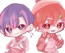 キュートなデフォルメイラスト制作致します 表情差分が豊富です！可愛くポップなデフォルメイラストを制作！ イメージ5
