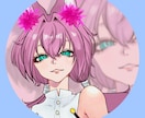 思わず目を惹かれるアイコン描きます 存在感のある、艶やかなイラストをお届けします イメージ3