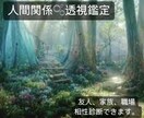 透視鑑定で人間関係の悩みをスッキリ解決します 透視リーディングで関係修復・改善へ導きます ！ イメージ1