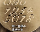 大切な犬猫用　手彫り真鍮製迷子札を作成します 超硬タガネという、金属用の彫刻刀で美しい彫跡になります イメージ5