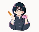 ゆる可愛いミニキャラ描きます SNSアイコンやサムネイルにおススメです！ イメージ4