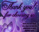 Thank youカード3種セットつくります 幻想と癒しの雰囲気をまとったThank youカードセット イメージ1
