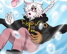 スマホの壁紙やアイコンが欲しい方、描きます あなたのオリジナルキャラクターを、夢幻的な空間で輝かせます。 イメージ4