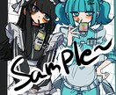 色んなメイドさんを描きます イラスト作成、snsアイコンなどのイラストを作成します！ イメージ5
