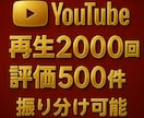 YouTube再生回数＆評価が増えるまで拡散します ☆再生回数+2000回と評価+500件が1,500円☆ イメージ5