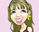 程よくデフォルメし、手描き風の似顔絵描きます プレゼントや結婚式などの記念のお祝いにいかがですか？ イメージ2