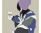 あなたの写真をイラストにします やさしい色合いで写真をイラストに落とし込みます！ イメージ9