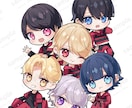 かわいいデフォルメキャラクターイラストを描きます グッズ制作等におすすめ！差分もお作り出来ます！ イメージ2