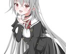 アニメ塗り風人物イラストお描きします SNSアイコン、動画用イラスト、サムネイルなど イメージ5