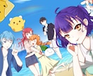 イラスト、作成いたします オリジナルキャラクター、二次創作キャラクターが欲しい方へ イメージ5
