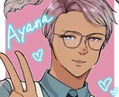 創作キャラ、色鮮やかでポップなイラストを制作します イケメンや可愛い系男子、ペアイラストや人外耳キャラも歓迎です イメージ5