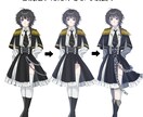 とびきり可愛くてカッコイイ立ち絵制作します 好きな物全部立ち絵に込めてみませんか！！ イメージ3
