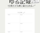 日記&感謝を1日数行で気軽に書けます 空白があっても大丈夫！無理なく続けられるゆる記録 イメージ1