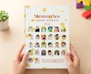 卒園アルバムの表紙を制作します 顔写真を送るだけ！お好きなデザインをお選びください！ イメージ2