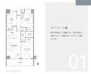 Web広告用の不動産間取り図を作成します トレース・着色した間取り図をスピーディーに提供します イメージ2