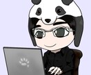 趣味や職業をミックスした低頭身キャラを作成します ブログやSNS・動画のアイコンに！動物帽子がオススメ！！ イメージ5
