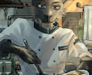 湿度の感じられる一枚絵の制作承ります 耽美、アンティーク調のイラストお任せください！ イメージ5