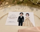結婚式用のスクラッチカードをオーダーメイドします 削ってびっくり！新郎新婦スクラッチ！！ イメージ1
