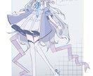 サムネイル/アイコン/ヘッダーのイラスト制作します 少しダークな、けれど目を引くイラストをお届けします イメージ6