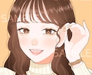 メイクも可愛いSNSアイコン制作します あなたのアイコンを可愛くメイクアップ♡ イメージ4