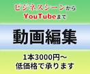 格安対応！要望通りのYouTube編集を承ります ビジネス利用からゆっくりまで幅広く対応可能！ イメージ1