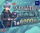 動画編集承ります 高クオリティの動画編集を提供します！ イメージ1