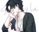 一枚絵、立ち絵、アイコン等のイラストを描きます あなただけのかっこいいイラストを制作します イメージ2