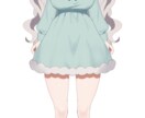 立ち絵、パーツ分けイラスト、アイコン等お描きします 可愛い女の子のイラストが得意です！ イメージ6