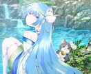 SNS等で使用できるオリジナルイラスト承ります 似顔絵やペット、擬人化その他色々なオーダーで描かせて頂きます イメージ2