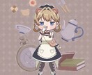 商用利用可！デフォルメキャラのアイコンを作成します ポップなイラストでSNSのアイコンをもっと彩やかに！ イメージ6