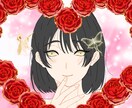 抽象的なイラスト、描きます 憂い、儚さ、シンプルに個性を出します。 イメージ4