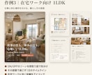 不動産のインスタ物件投稿を5枚1セットで作ります 写真・間取り・家賃を送るだけ｜1投稿5枚4,000円 イメージ4