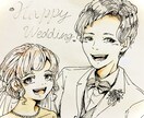 柔らかい印象で似顔絵を描きます ウェルカムボードやインテリア、端末壁紙等でご利用頂けます。 イメージ4