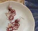 お好みのデザインでピアス作ります レトロな雰囲気を感じる和のピアス、作ります イメージ3