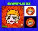 ツノが生えたSNSアイコン用似顔絵を描きます プロのイラストレーターが独特なツノの生えた似顔絵を描きます イメージ6