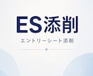 現リクルーターの視点からES・自己PRを添削します あなたの経験が伝わる文章にブラッシュアップします イメージ1