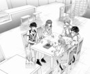 商用OK！モノクロ漫画描きます かわいい絵柄でテンポ感の良い漫画を求めている方に！ イメージ2