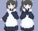 人物写真・イラストをドット絵化します 正面1,000円、差分500円ほかオプションあり イメージ7