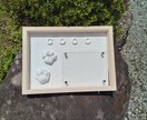 お子様やペットの手型をオーダーメイド作品にします 赤ちゃんやペットの手型をいつまでも残せます。 イメージ4