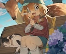 爆速納品、キャラクターイラスト描きます 最短2日！すぐにイラストが欲しい方向け！ イメージ9