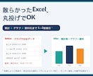 データ集計・資料作成を3000円から代行します 関数・ピボット不要。丸投げOK、修正対応も無料 イメージ1