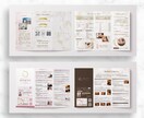 印刷100部込み！三つ折りパンフレットお作りします プロが顧客ニーズに合わせたデザインで！印刷で悩まない！ イメージ5