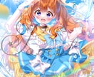 貴方だけの！キラキラなイラスト制作します 合計実績350件超！キラキラな可愛いイラストをご提供！ イメージ3