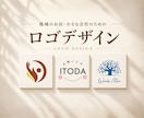 地域のお店・小さな会社のロゴをデザインします 開業・リニューアルに。想いが伝わるロゴをご提案します。 イメージ1