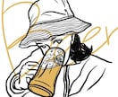 シンプルでおしゃれなイラストを描きます 思い出写真、プレゼント、SNSアイコン、ポストカードなど イメージ6